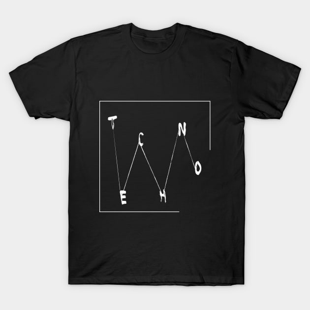 Techno T-Shirt by felizart